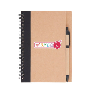 Libreta ecológica con lapicero - Marca2