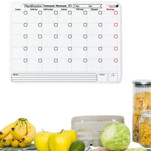 Planificador Pizarra Acrílica: Semanal - Mensual - Marca2. 70 CM X 40 CM. Ideal para usar en la casa o en el trabajo / oficina. Muy práctica para organizar la semana o el mes y ver todo para que nada se te olvide. Marca2, desde el 2011 con las mejores soluciones. Envíos a todo Chile.