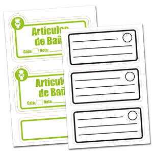 Stickers Set Mudanza - Marca2