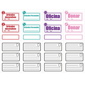 Stickers Set Mudanza - Marca2