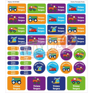 Stickers Temáticos Personalizados – Pack de 40 | Nuevos Diseños - Marca2