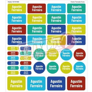Stickers Temáticos Personalizados – Pack de 40 | Nuevos Diseños - Marca2