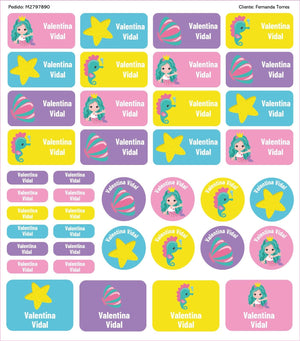 Stickers Temáticos Personalizados – Pack de 40 | Nuevos Diseños - Marca2