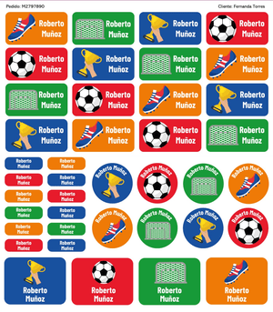 Stickers Temáticos Personalizados – Pack de 40 | Nuevos Diseños - Marca2