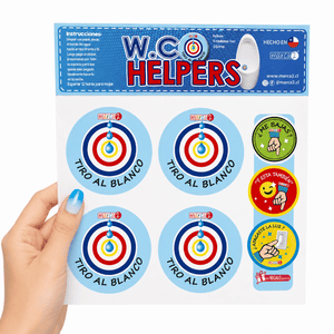 WC Helpers: Tiro al blanco. Baño - Marca2