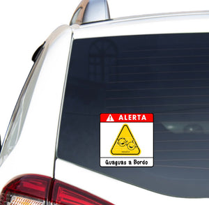 Autos Marca2: Alerta, guagua o guaguas a bordo - Marca2
