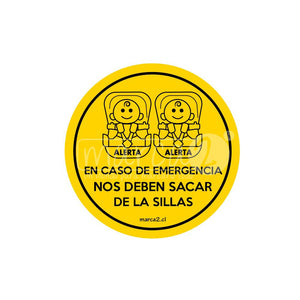 Autos Marca2: En caso de emergencia, deben sacarnos de las sillas. - Marca2