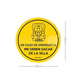 Autos Marca2: En caso de emergencia, me deben sacar de la silla - Marca2