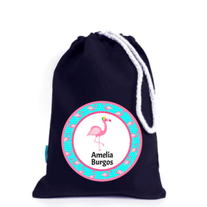 Bolsa impermeable para colación. Azul Marino - Marca2