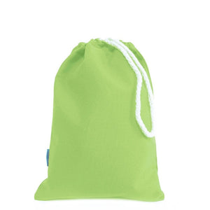 Bolsa impermeable para colación. Verde limón - Marca2