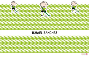 Botella de acero inox. con tapa y doble seguro. Personalizable: Infantil - Marca2