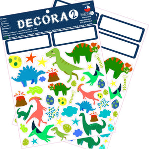 Decora2 : Stickers para Re decorar lo que ya tienes. - Marca2