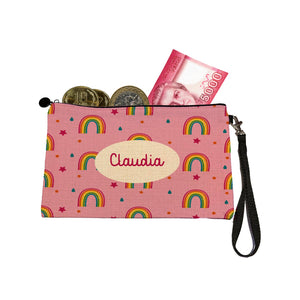 Estuche + Lanyard diseño: Arcoiris - Marca2