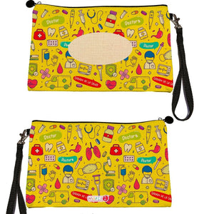 Estuche + Lanyard diseño: Cuidado de Salud - Marca2
