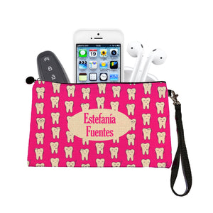 Estuche + Lanyard diseño: Dientes - Marca2