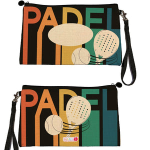 Estuche + Lanyard diseño: Elementos de Pádel - Marca2