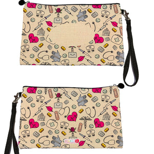Estuche + Lanyard diseño: Enfermera - Marca2