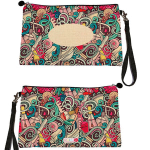 Estuche + Lanyard diseño: Glam nails - Marca2