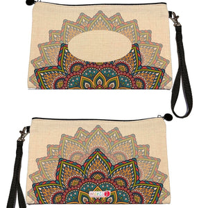Estuche + Lanyard diseño: Mandala - Marca2