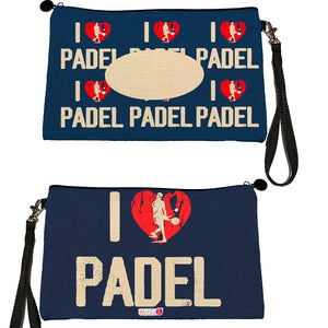 Estuche + Lanyard diseño: Pádel - Marca2