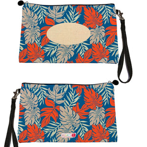 Estuche + Lanyard diseño: Palmeras - Marca2