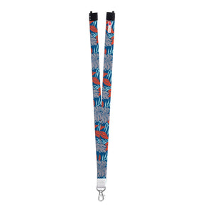 Estuche + Lanyard diseño: Palmeras - Marca2