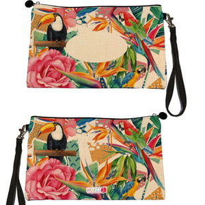 Estuche + Lanyard diseño: Tucan Tropical - Marca2
