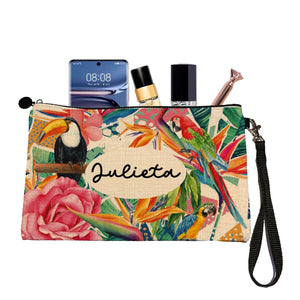 Estuche + Lanyard diseño: Tucan Tropical - Marca2