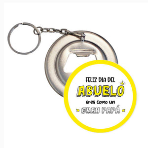 Llavero destapador - Día del papá - Marca2