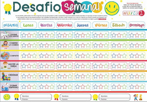 Pizarra imantada: Desafío Semanal - Marca2