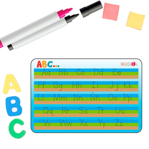 Pizarra para comenzar la lectoescritura infantil - Marca2