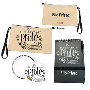 Set Regalo Personalizado: Para profesor : Frases - Marca2