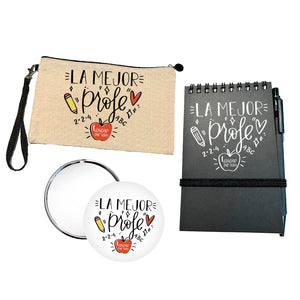 Set Regalo Personalizado: Para profesor : Frases - Marca2