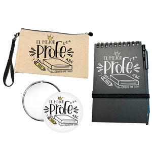 Set Regalo Personalizado: Para profesor : Frases - Marca2