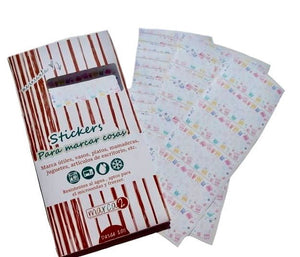 Stickers de 3 tamaños : Adolescentes / Para rellenar / No personalizados - Marca2