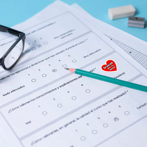 Stickers distintivos: De profes a alumnos. - Marca2