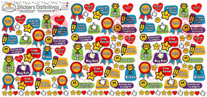 Stickers distintivos: De profes a alumnos. - Marca2