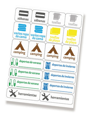 Stickers para organizar la BODEGA - Marca2