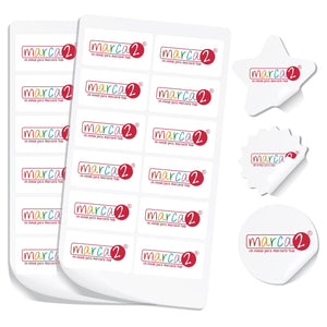 Stickers Troquelados por cantidad - Marca2