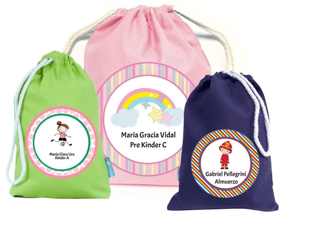 Bolsas y Mochilas personalizadas.