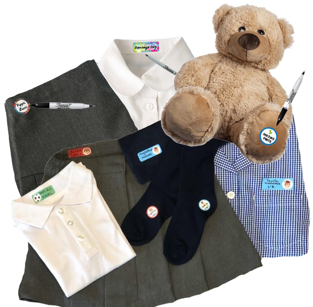 Etiquetas  de ropa para rellenar