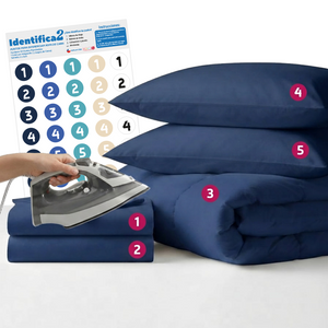 Identifica2 - Puntos planchables - Diferencia Ropa de Cama - Marca2 - La mejor forma de identificar los sábanas de cada hij@ y de todos los integrantes de tu familia. Es una forma muy práctica de reconocer  las cosas. Enviamos a todo Chile. Marca2, desde 2011