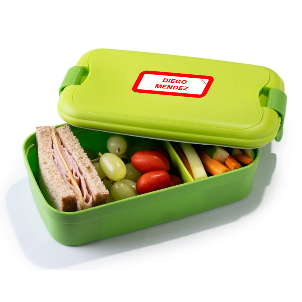 Stickers personalizados de 3 tamaños -  Borde color.