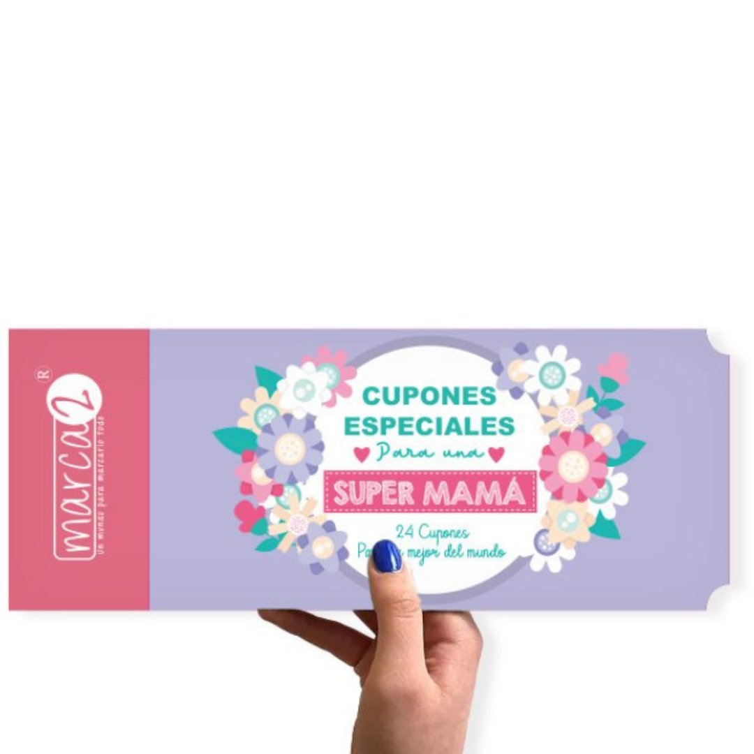 Cuponera Super mamá. - Marca2