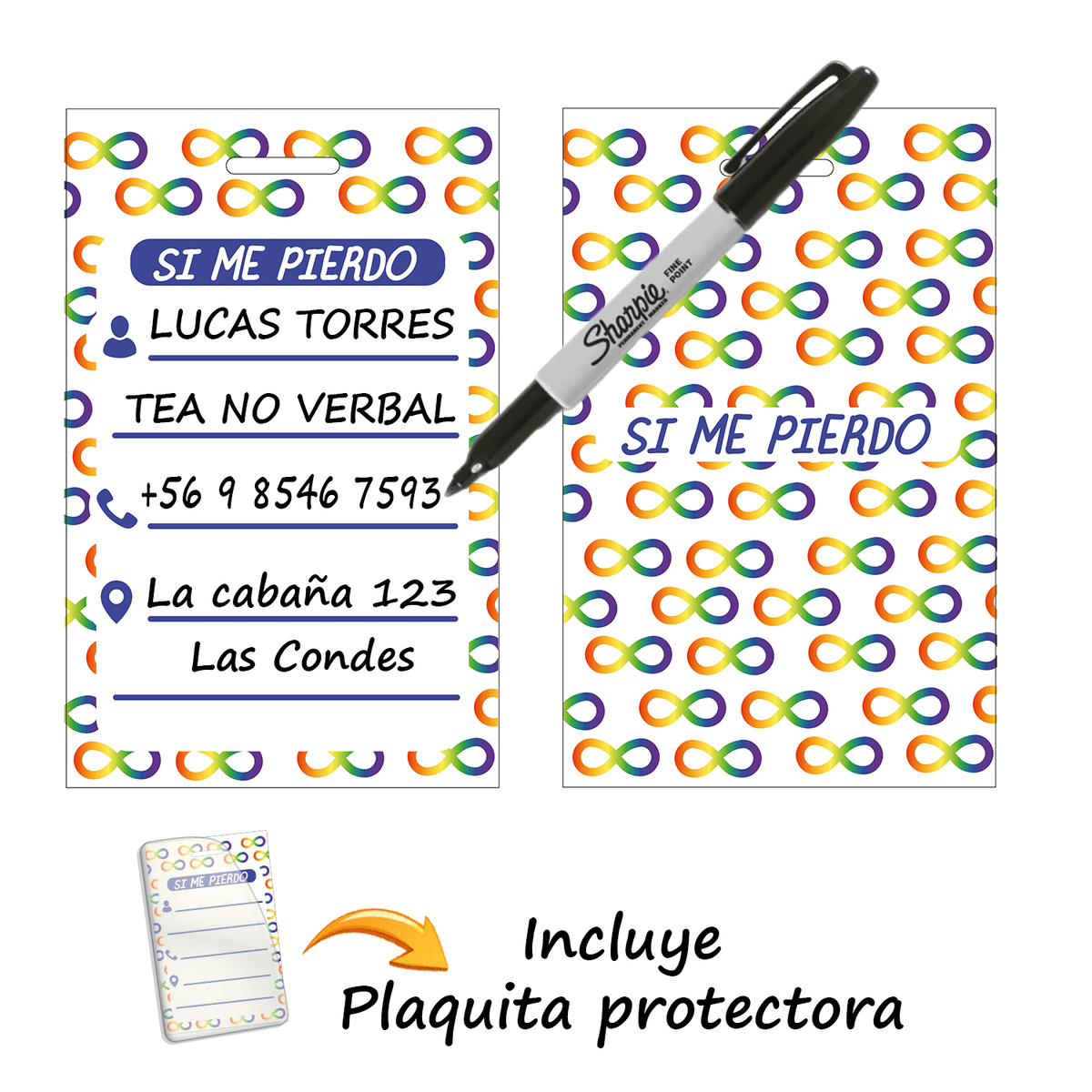 Identificador SI ME PIERDO - Marca2
