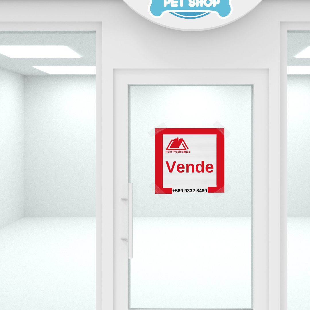 Letrero publicitario para ventanas: Venta arriendo - Marca2