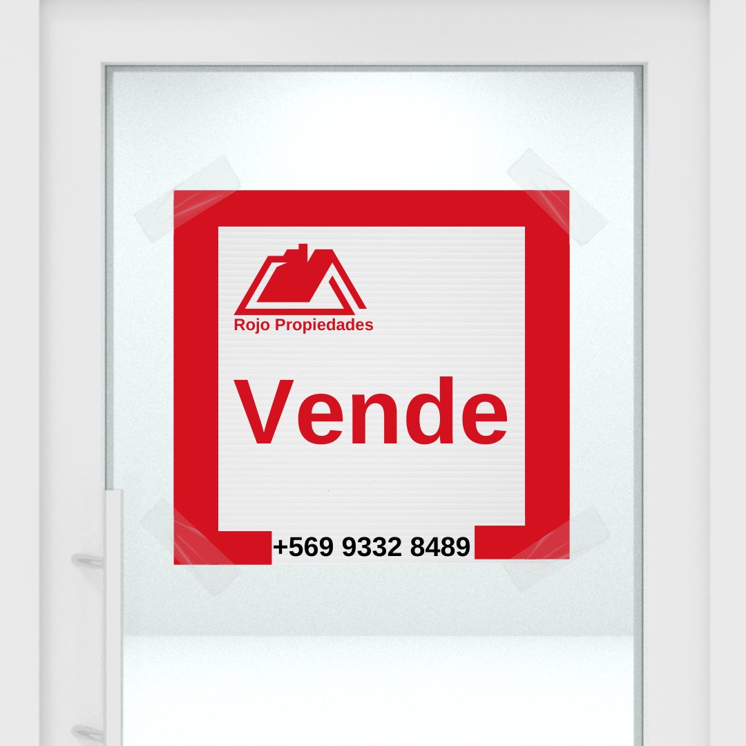 Letrero publicitario para ventanas: Venta arriendo - Marca2