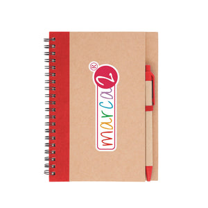 Libreta ecológica con lapicero - Marca2