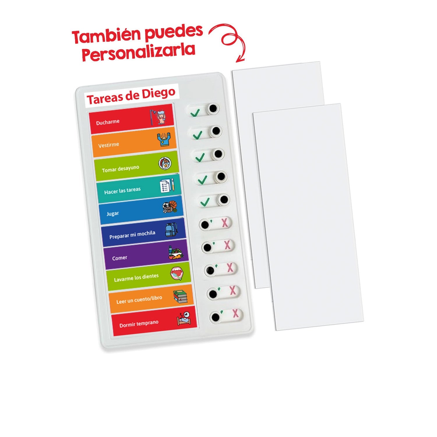Lista de tareas - Niños y adolescentes - Marca2