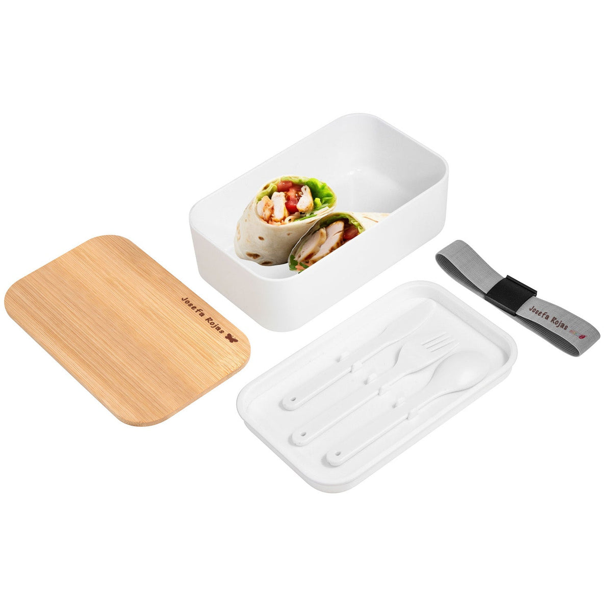 Lonchera Bento Bamboo personalizada - Marca2